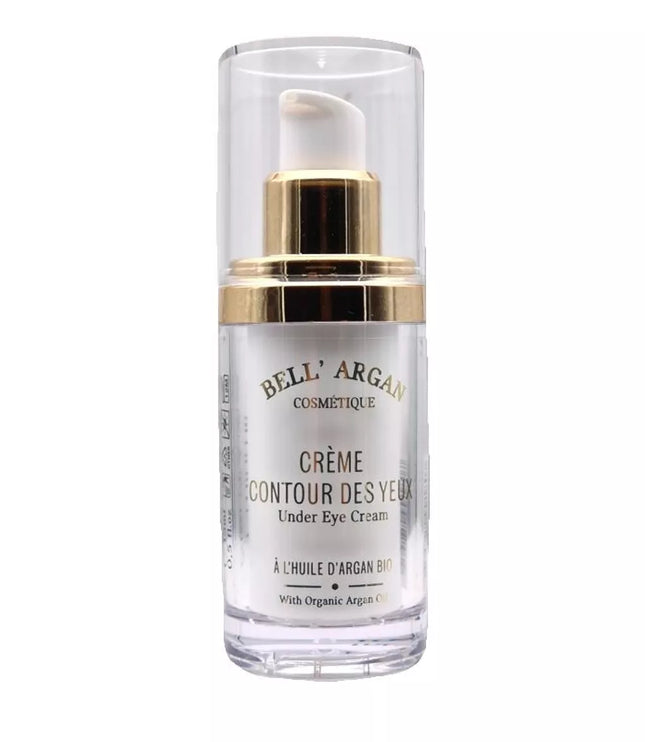 CRÈME CONTOUR DES YEUX A L'HUILE D'ARGAN BIO 15ml