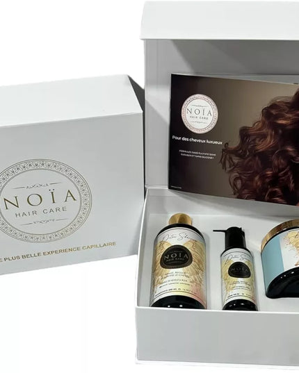 NOÏA HAIRCARE Coffret prestige Trio Detox + Peigne de voyage