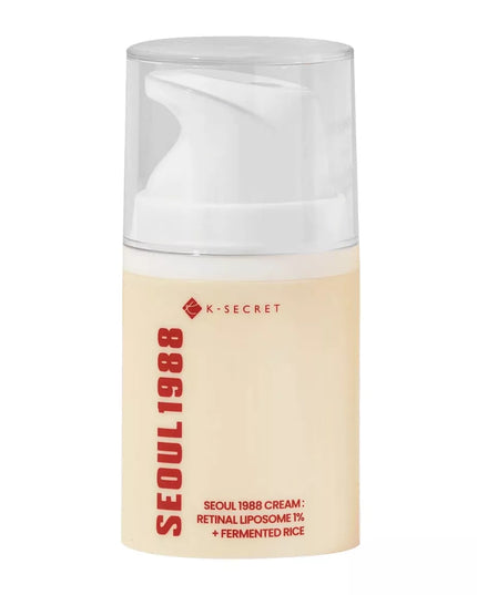Crème K-SECRET SEOUL 1988 : Liposome rétinien 1 % + Riz fermenté 50 ml