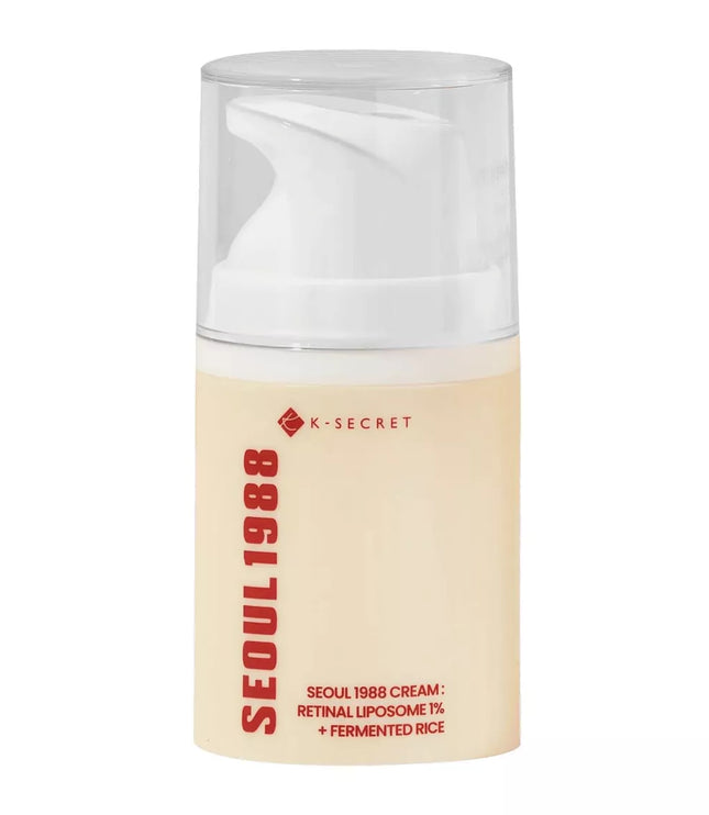 Crème K-SECRET SEOUL 1988 : Liposome rétinien 1 % + Riz fermenté 50 ml
