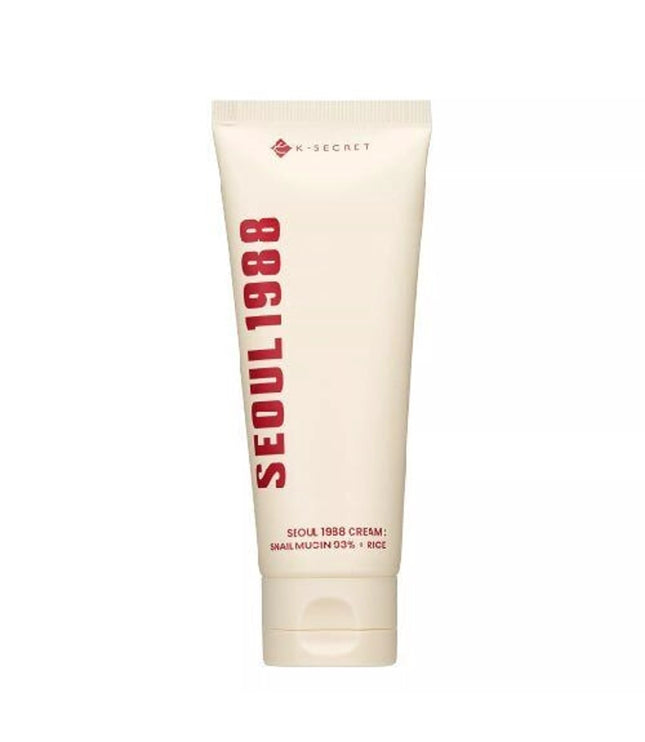 Crème KSECRET Seoul 1988 : Mucine d'escargot 93 % + Riz 100 ml