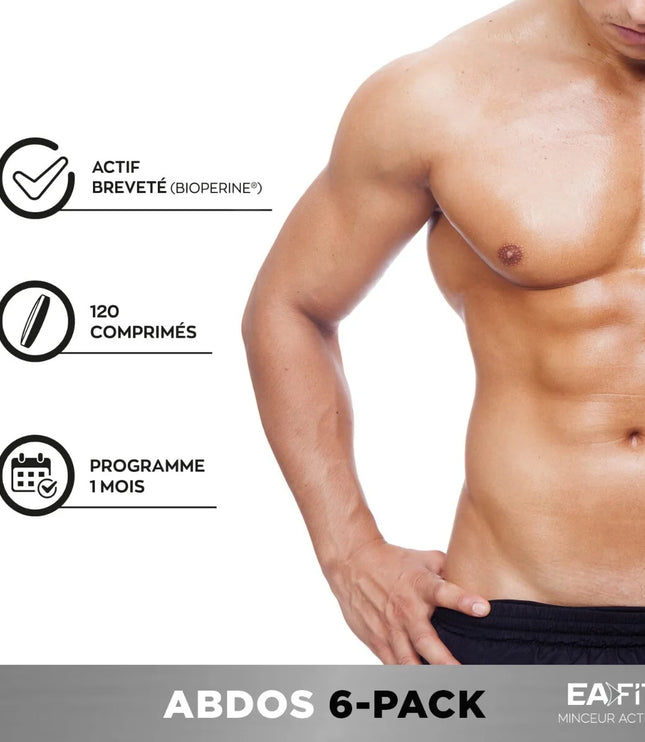 EAFIT ABDOS 6-PACK - 120 comprimés