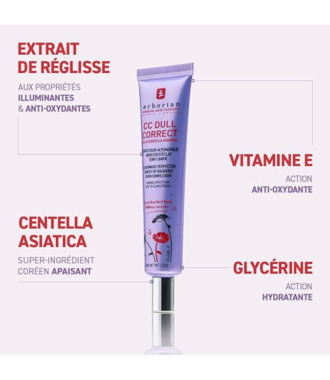 ERBORIAN CC DULL CORRECT à la Centella Asiatica 45ml
