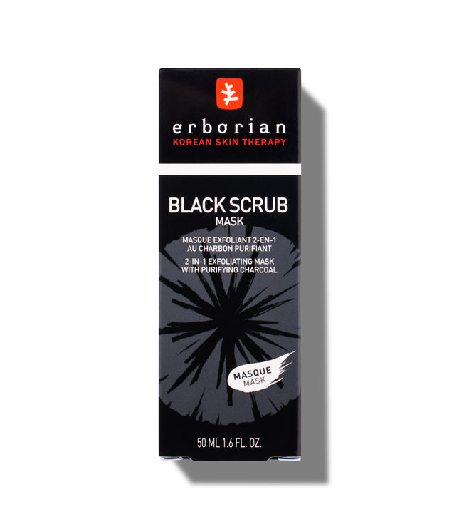 ERBORIAN BLACK SCRUB Masque au Charbon 50ml