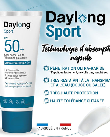 DAYLONG SPORT Crème-Hydrogel Extra Légère SPF50+ - 50ml