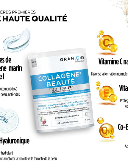 GRANIONS COLLAGENE + BEAUTÉ Sublimlift - Poudre 300g