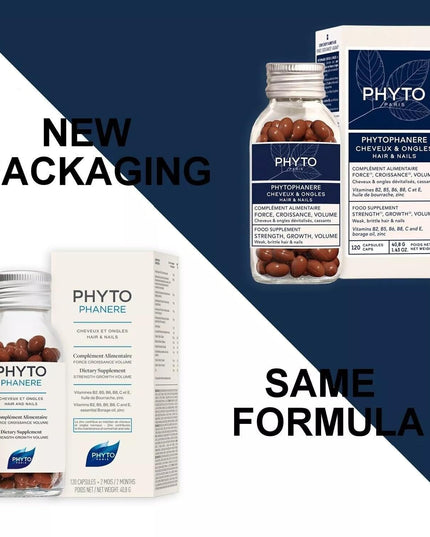 PHYTOPHANERE Force Croissance Volume - 120 Capsules