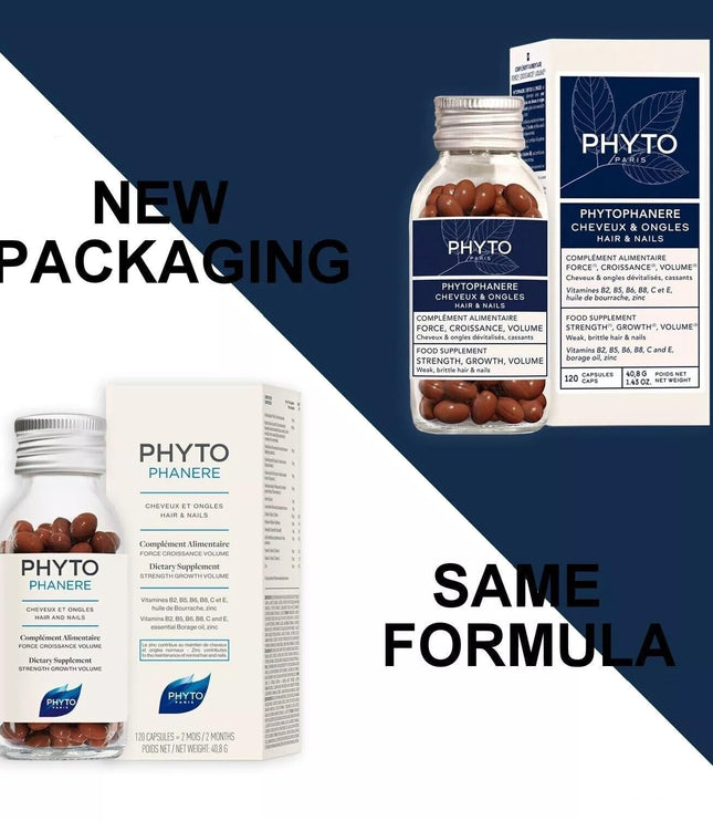 PHYTOPHANERE Force Croissance Volume - 120 Capsules
