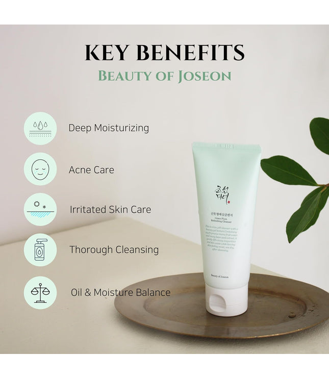 BEAUTY OF JOSEON GREEN PLUM Nettoyant Rafraîchissant Prune Verte - 100ml
