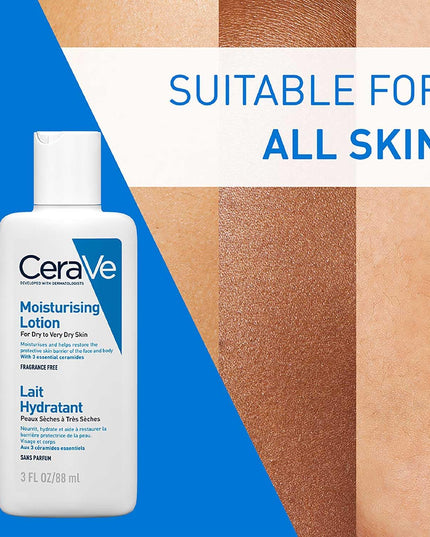CERAVE Lait Hydratant Peaux Sèches - 88ml