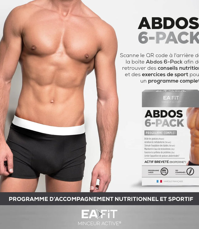 EAFIT ABDOS 6-PACK - 120 comprimés