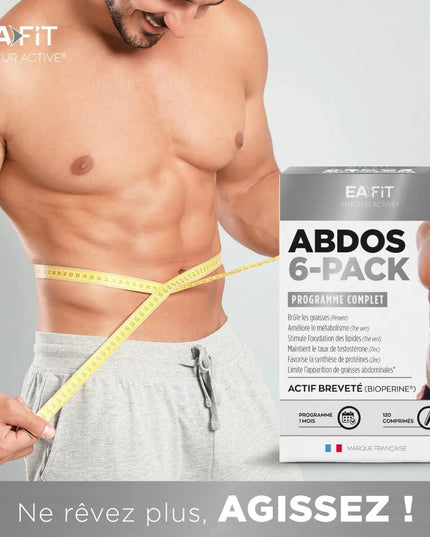 EAFIT ABDOS 6-PACK - 120 comprimés