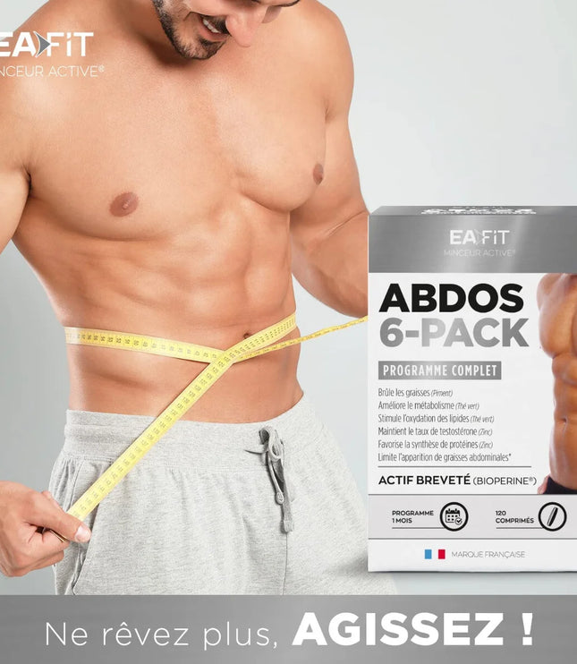 EAFIT ABDOS 6-PACK - 120 comprimés