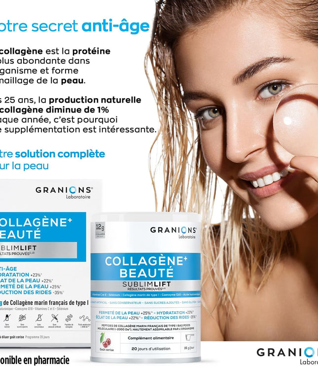 GRANIONS COLLAGENE + BEAUTÉ Sublimlift - Poudre 300g