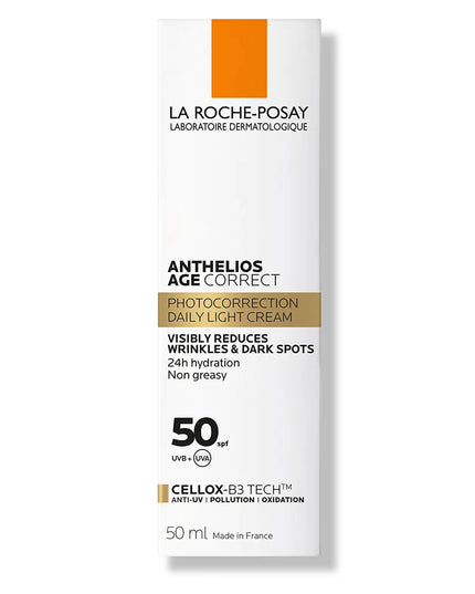 ANTHELIOS AGE CORRECT SPF50 Soin Solaire Quotidien - 50ml LA ROCHE POSAY