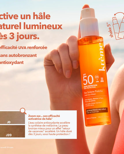 KRÈME EAU SOLAIRE FRAÎCHE SPF50 - 150ml