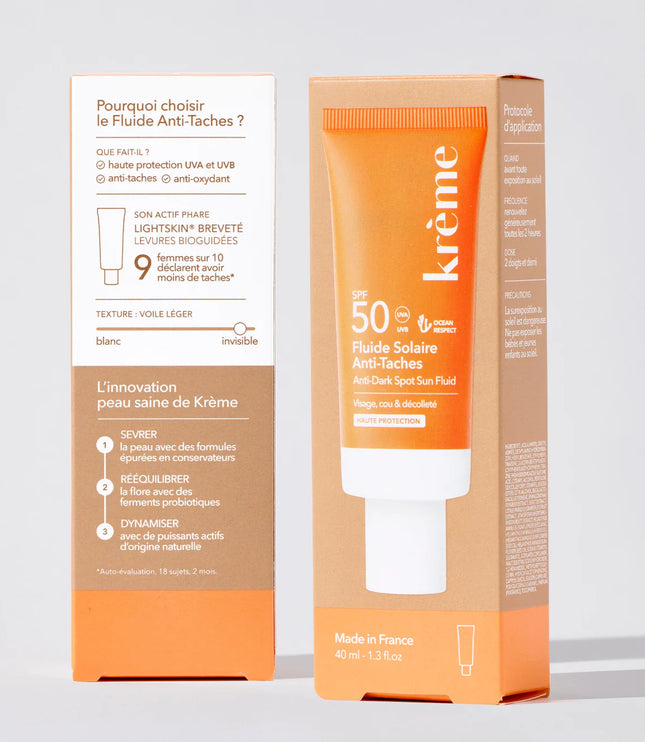 KRÈME FLUIDE SOLAIRE ANTI-TACHE SPF50 - 40ml