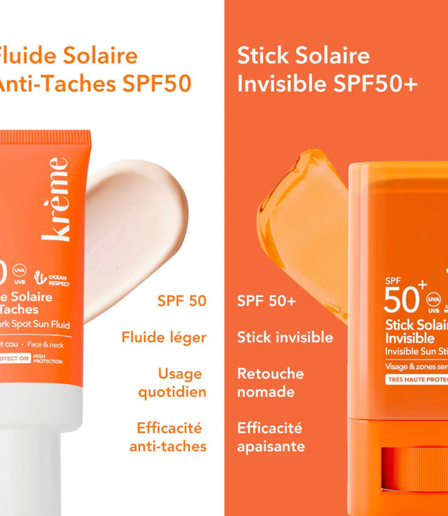 KRÈME FLUIDE SOLAIRE ANTI-TACHE SPF50 - 40ml
