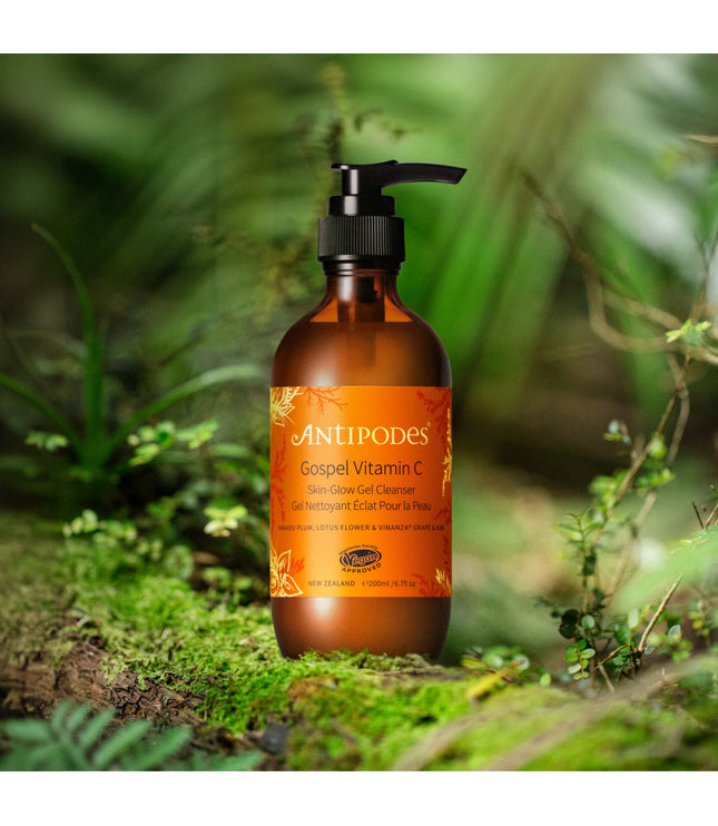 ANTIPODES GOSPEL Vitamin C Gel Nettoyant Éclat Pour la Peau - 200ml