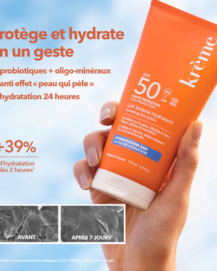 KRÈME LAIT SOLAIRE HYDRATANT SPF50 - 175ml