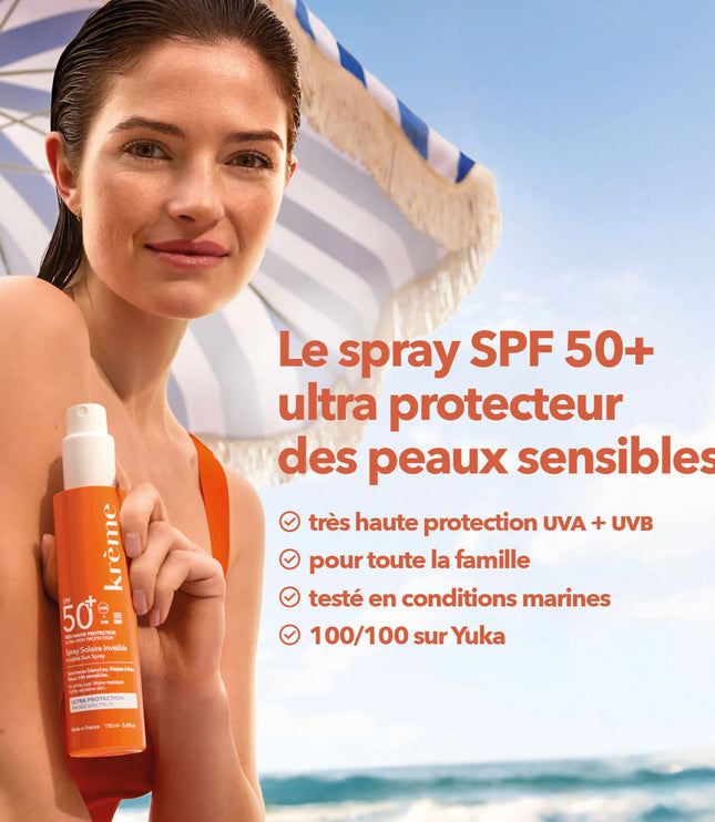 KRÈME SPRAY SOLAIRE INVISIBLE SPF50+ - 150ml