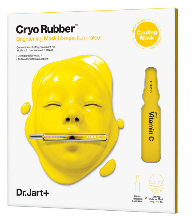 DR JART+ BRIGHTENING MASK Masque Illuminateur - 1 Masque + 1 Ampoule