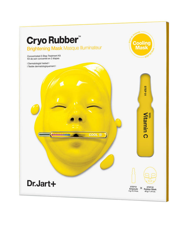 DR JART+ BRIGHTENING MASK Masque Illuminateur - 1 Masque + 1 Ampoule