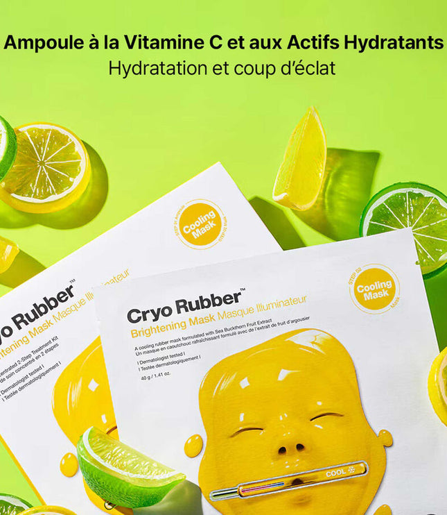 DR JART+ BRIGHTENING MASK Masque Illuminateur - 1 Masque + 1 Ampoule