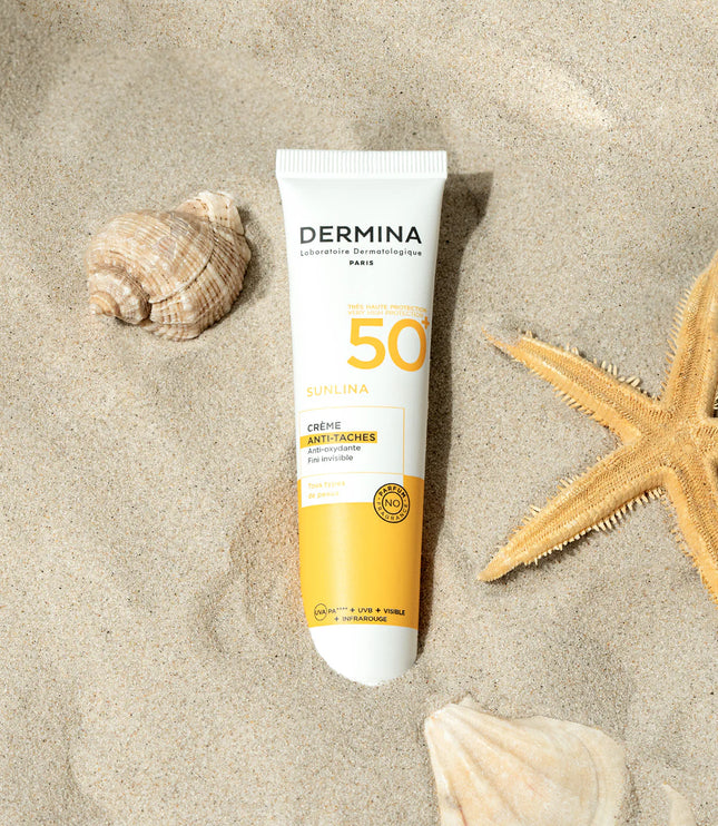 DERMINA SUNLINA Crème Anti Tâches SPF50+ - 40ML