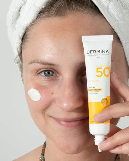 DERMINA SUNLINA Crème Anti Tâches SPF50+ - 40ML