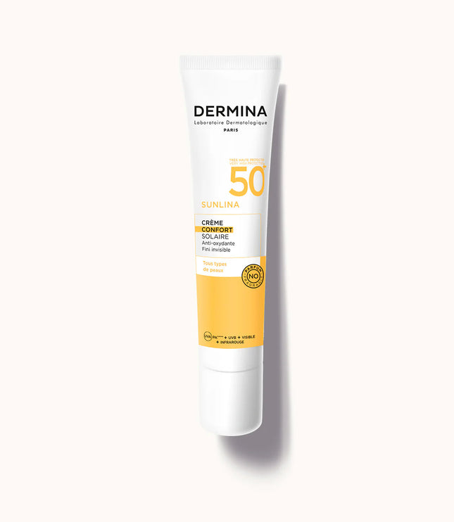DERMINA SUNLINA Crème Confort SPF50+ - 40ML
