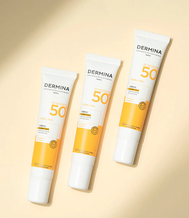 DERMINA SUNLINA Crème Confort SPF50+ - 40ML