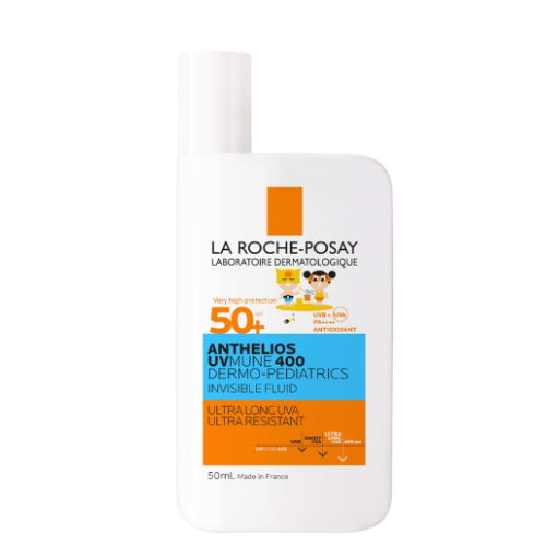 ANTHELIOS UVMUNE 400 Dermo-Pédiatrics Fluide Solaire Invisible sans Parfum SPF50+ - 50ml LA ROCHE POSAY