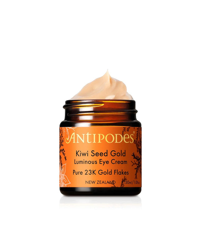 ANTIPODES KIWI SEED GOLD Crème Contour des Yeux Eclat - 30ml