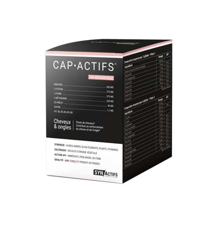 ARAGAN SYNACTIFS CAPACTIFS Cheveux - 120 Gélules