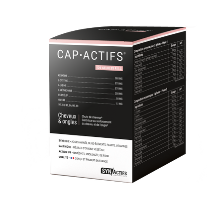 ARAGAN SYNACTIFS CAPACTIFS Cheveux - 120 Gélules