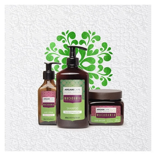 ARGANICARE Coffret Trio - Rituel à l'Huile de Macadamia