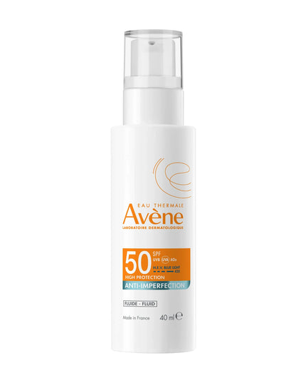 AVÈNE SOLAIRE Fluide SPF50 Anti Imperfections - 40ml