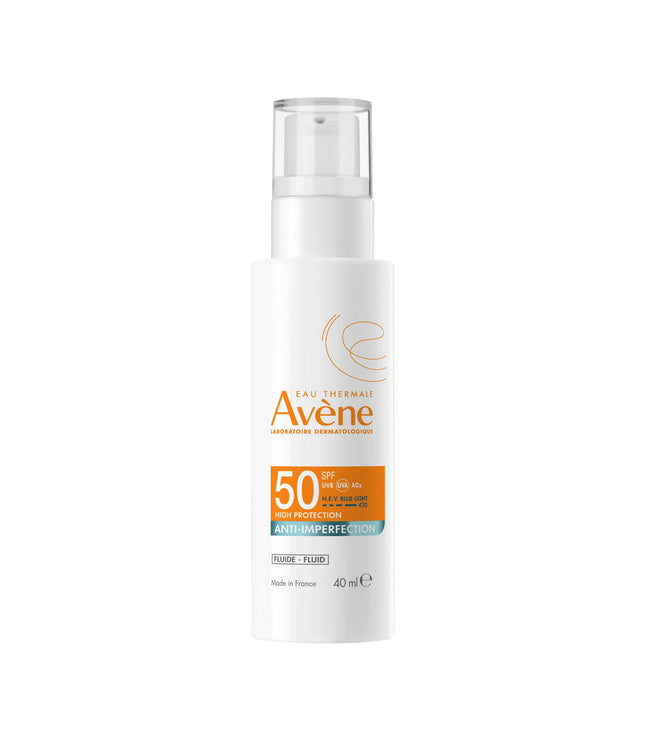 AVÈNE SOLAIRE Fluide SPF50 Anti Imperfections - 40ml
