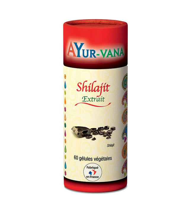 AYUR-VANA - SHILAJIT BIO - Détox et vitalité 60 gélules