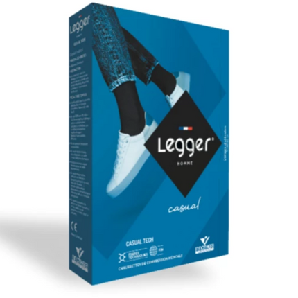 CHAUSSETTES DE CONTENTION HOMME Legger Casual Tech Classe 2 INNOTHERA