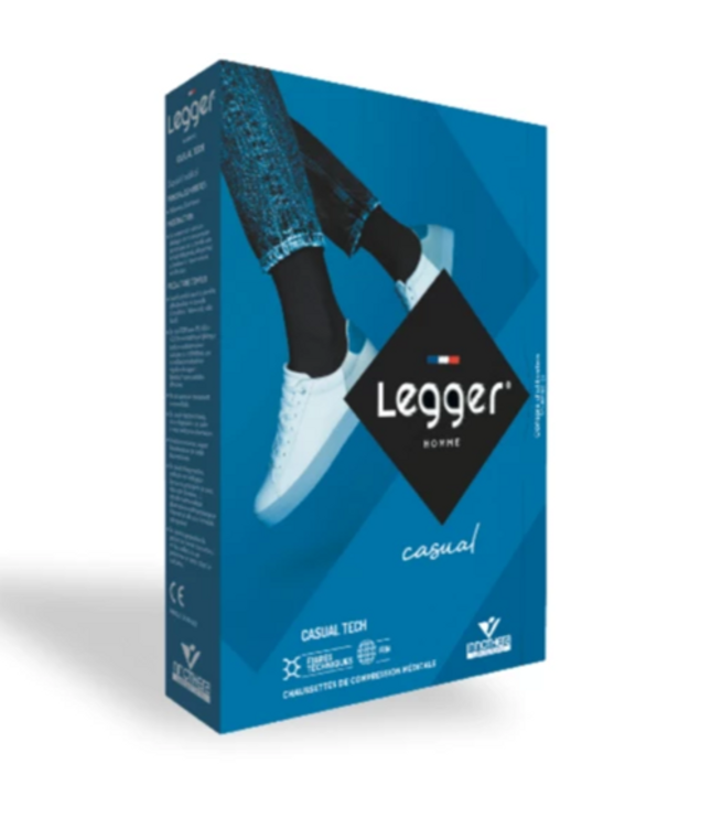 CHAUSSETTES DE CONTENTION HOMME Legger Casual Tech Classe 2 INNOTHERA