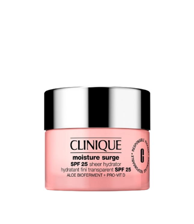 CLINIQUE MOISTURE SURGE Hydratant Fini Transparent SPF25 - 50ml
