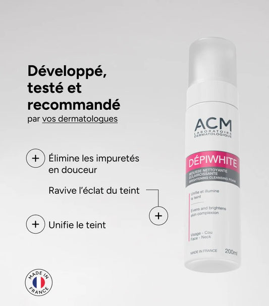 ACM DEPIWHITE Mousse Nettoyante Éclaircissante - 200ml
