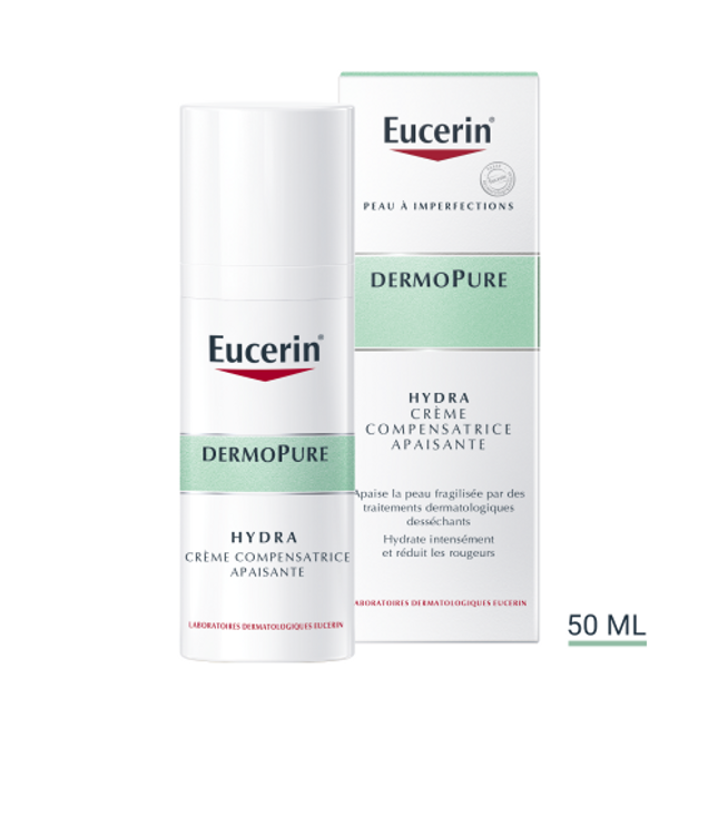 EUCERIN DERMOPURE Hydra Crème Compensatrice Apaisante - 50ml