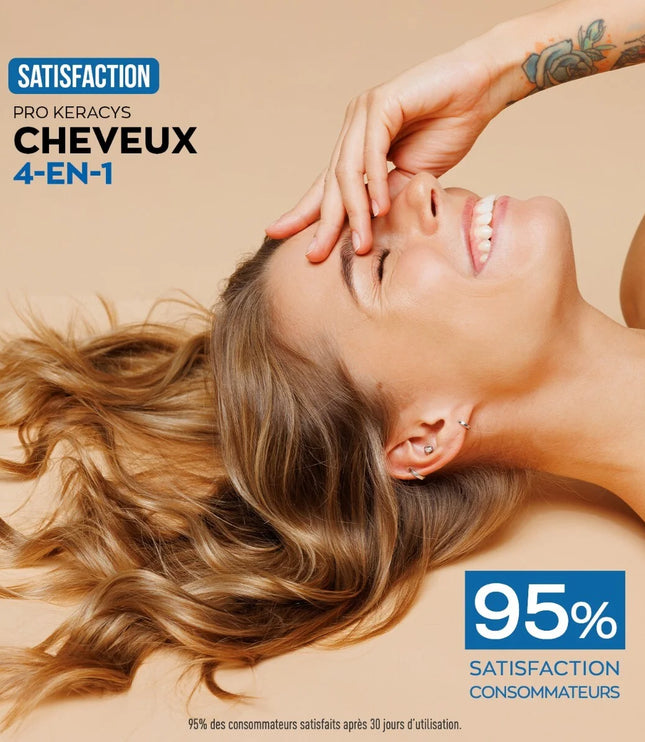GRANIONS PRO KERACYS Collagène Cheveux 4 en 1 Poudre - 300g