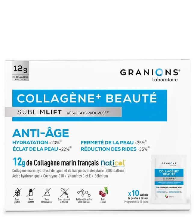 GRANIONS COLLAGENE + BEAUTÉ Sublimlift - 10 Sachets