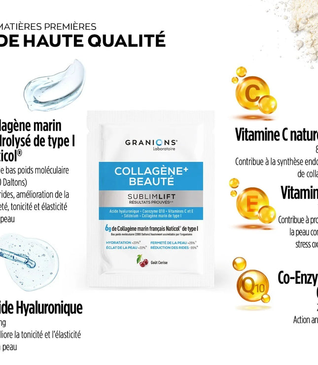 GRANIONS COLLAGENE + BEAUTÉ Sublimlift - 10 Sachets