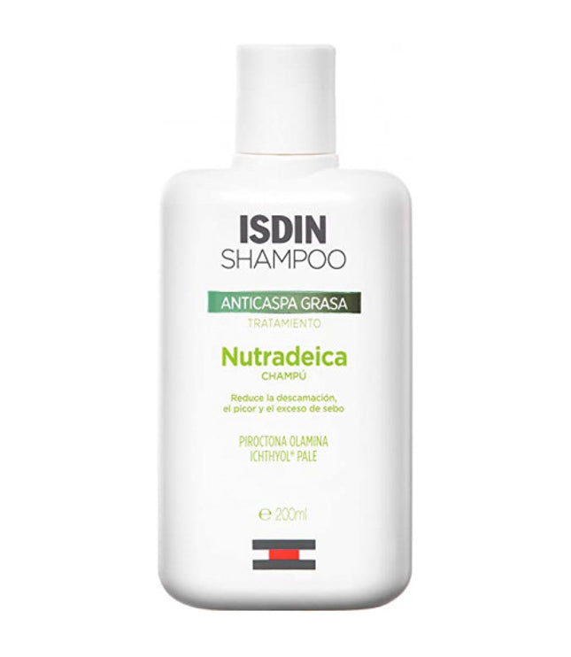 ISDIN SHAMPOOING Nutradeica Antipelliculaire Pellicules Grasses - 200 ml