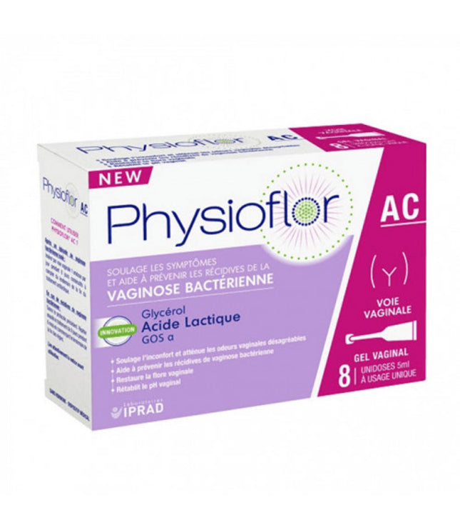PHYSIOFLOR GEL VAGINAL AC - 8 Unidoses